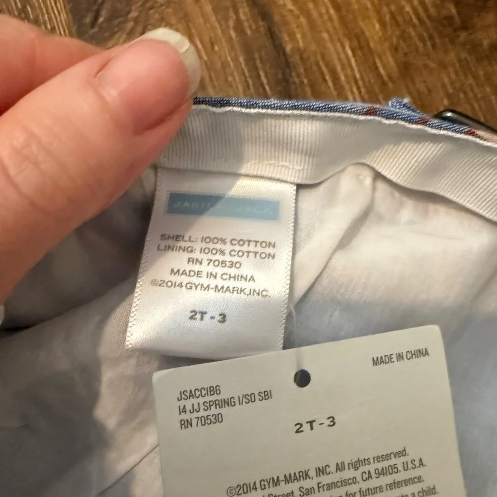 Janie and Jack nwt newsboy